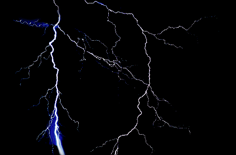 lightning correct the behavior of the driver during a thunderstorm small