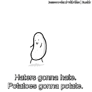 potatoes gon potate via tumblr animated gif 2402486 small
