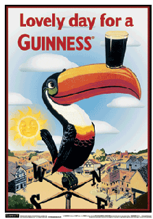 guinness toucan 3d poster 3d print europosters small