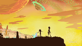rick and morty scenery tumblr small