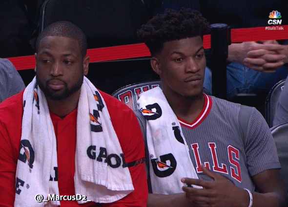 sport gifs videos jimmy butler dwyane wade on the small