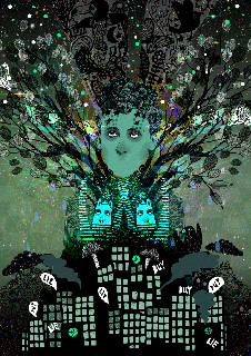 trippy illustration nature gif shared by painblade on gifer small