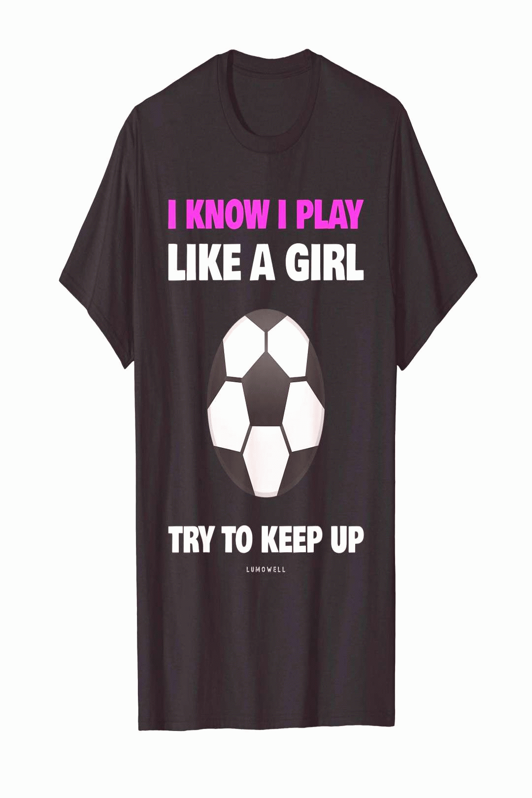funny soccer player gift shirts i know i play like a girl small