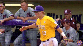 lsu baseball women in sports gif by lsu tigers find share on giphy small