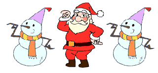 santa free christmas clipart s animated clipartix small