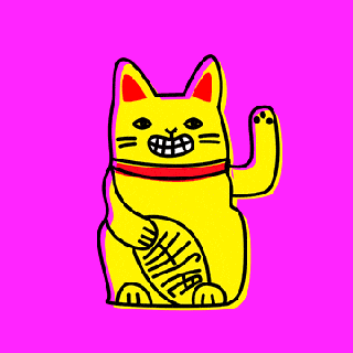 waving cat gifs get the best gif on giphy small