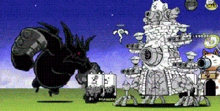 image jizo s moving castle attack animation gif battle cats wiki small