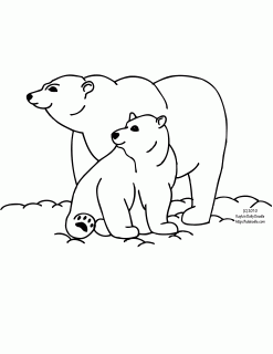 polar bear cute drawing at getdrawings com free for personal use small