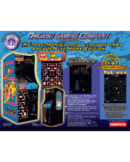 buy ms pac man galaga arcade game online at 2999 small