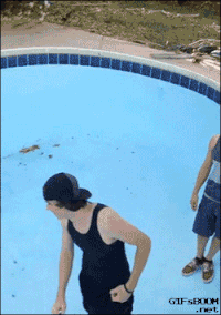 pool fail gifs find share on giphy epic swimming pool fails small