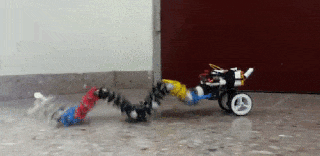 robot wave gif find share on giphy