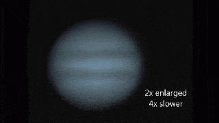 amateur astronomer captures mystery object hitting jupiter small