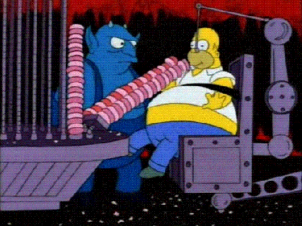 image best simpsons gifs homer donuts gif simpsons small