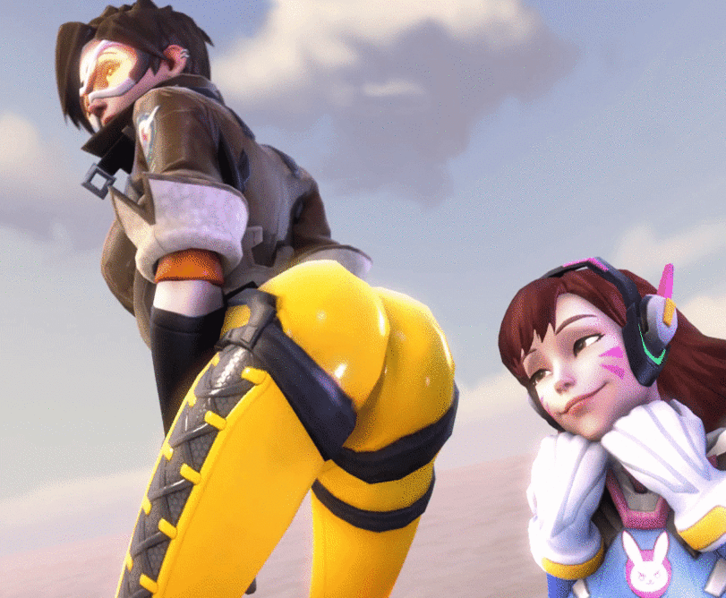 blizzard blizzard entertainment tracer overwatch d va nsfw small