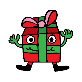 festive christmas sticker by jon burgerman for ios android giphy small
