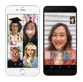 facebook brings animated reactions filters masks and cortana gif transparent loader small