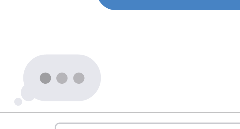 what is the deal with the iphone typing indicator bubbles random small