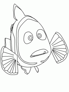 finding nemo coloring pages marlin coloring4free coloring4free com small