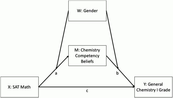the effect of math sat on women s chemistry competency beliefs small