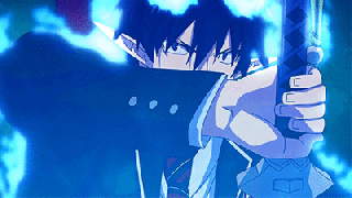 i m blue exorcist coub gifs with sound small