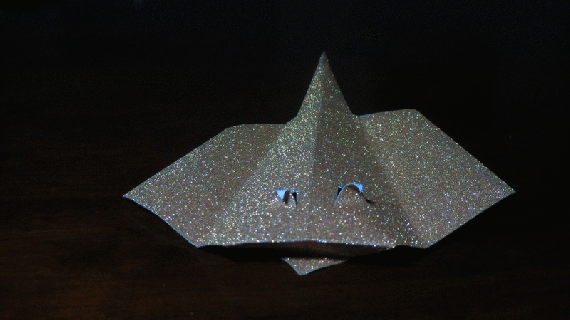 sting ray printable origami instructions small