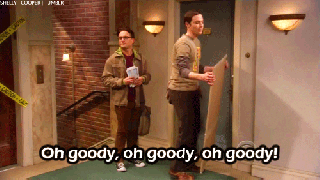 excited big bang theory gif find share on giphy small
