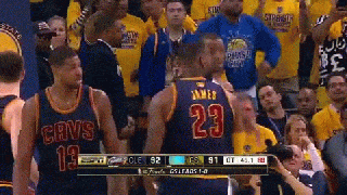 cleveland cavaliers vs golden state warriors game 2 highlights small