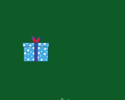 christmas animated clipart gifts moving in merry christmas green small