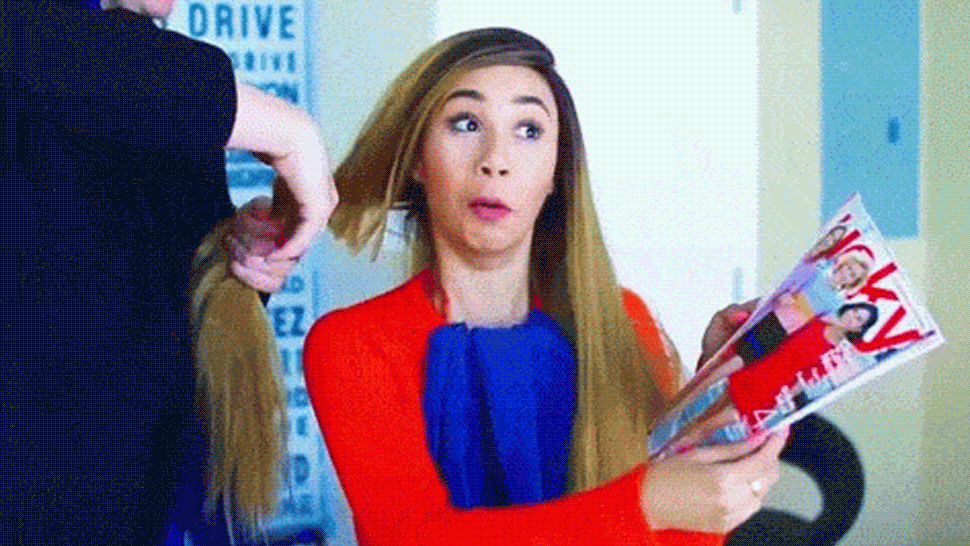 8 very real thoughts girls have had while getting a haircut things small