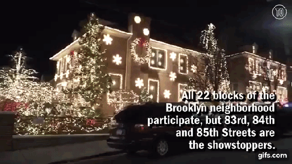 check out the incredible 2017 dyker heights christmas lights display small