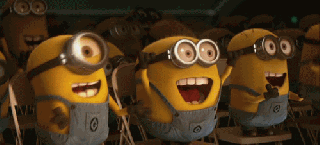 happy minion gifs find share on giphy small