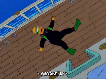 homer simpson boat gif find share on giphy small