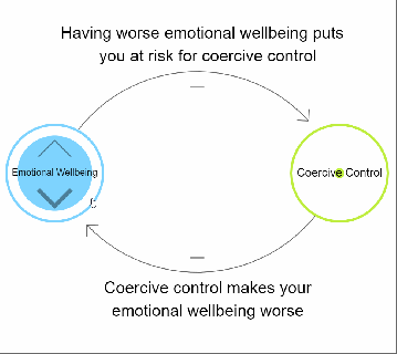 the relationship between coercive control and mental health dartington quotes