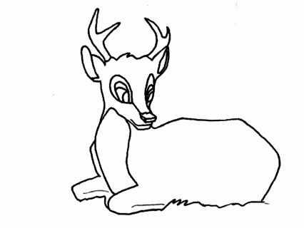 whitetail buck drawing at getdrawings com free for personal use small