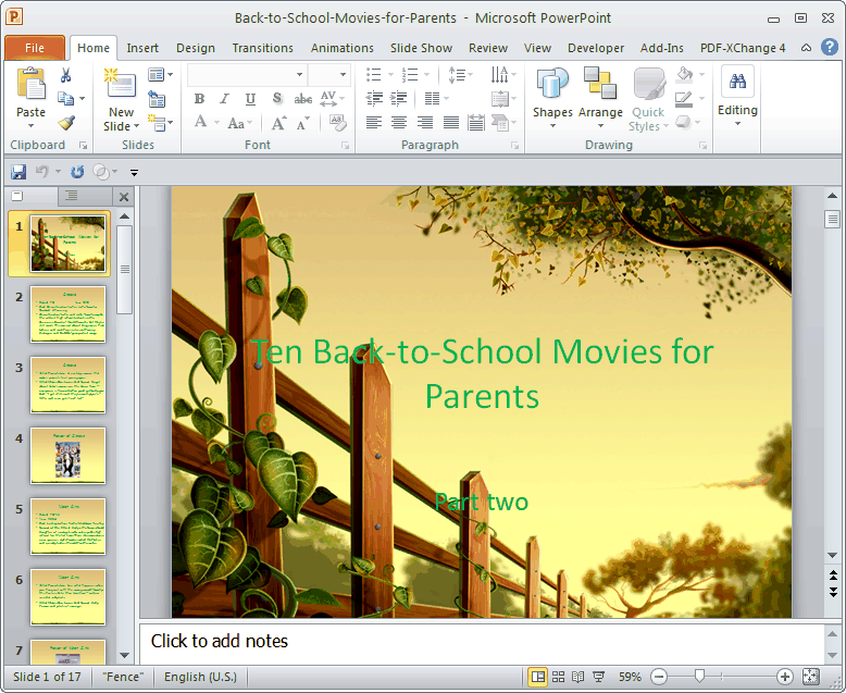 how to loop play powerpoint slideshow ppt bird i saw i learned small