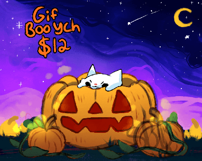pumpkin boo gif ych closed i move by sirbunnybuns fur affinity dot net spooky wallpaper small