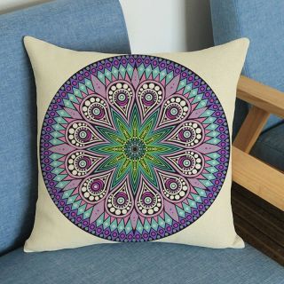 plain pillows covers cushion pillow case flowers leaves geometric small