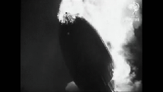 hindenburg disaster real footage 1937 on make a gif small