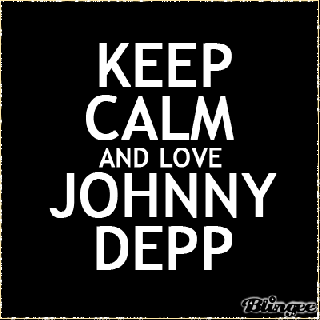 keep calm and love johnny depp geekery and such pinterest