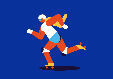 espn illustrations motion design by lobster daily football cartoon drawings small