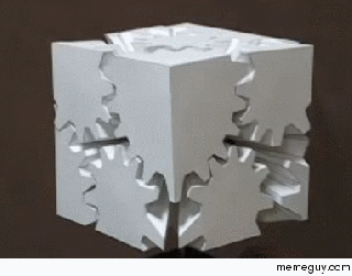 rotating gear cube meme guy small