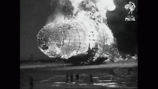 hindenburg disaster real footage 1937 find make share gfycat gifs small