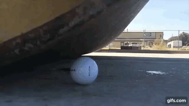 use your blinker steamroller drives over golf ball small