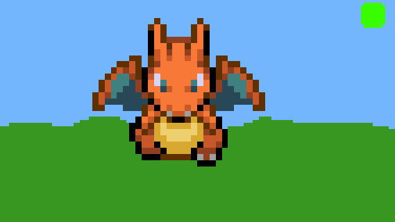 pixilart charizard gif by supervg123 small
