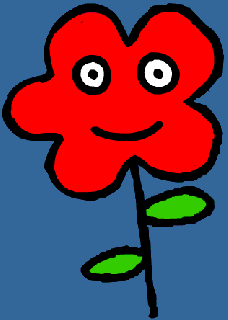 this big red flower doesn t look very scary at all monsters by small