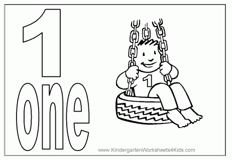 number coloring pages 1 10 small