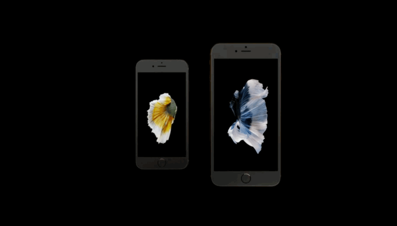 with 3d touch and animated wallpaper apple introduces the iphone small