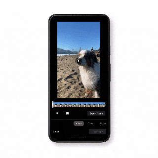 a new video editor plus enhanced editing features backgrounds full screen gifs small