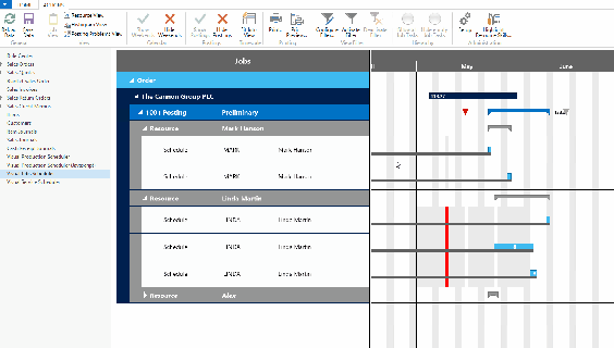 new features in the vjs for visual project planning in small
