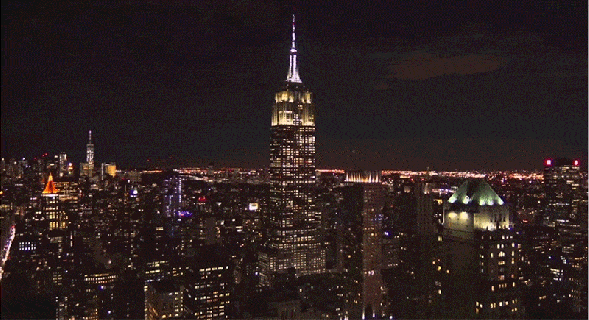 empire state building gets a new nightly sparkling light show 6sqft small